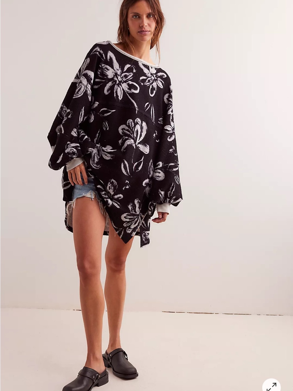 Free People We The Free Coastal Printed Crew